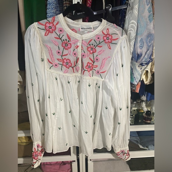 Antik batik blouse - Picture 4 of 6